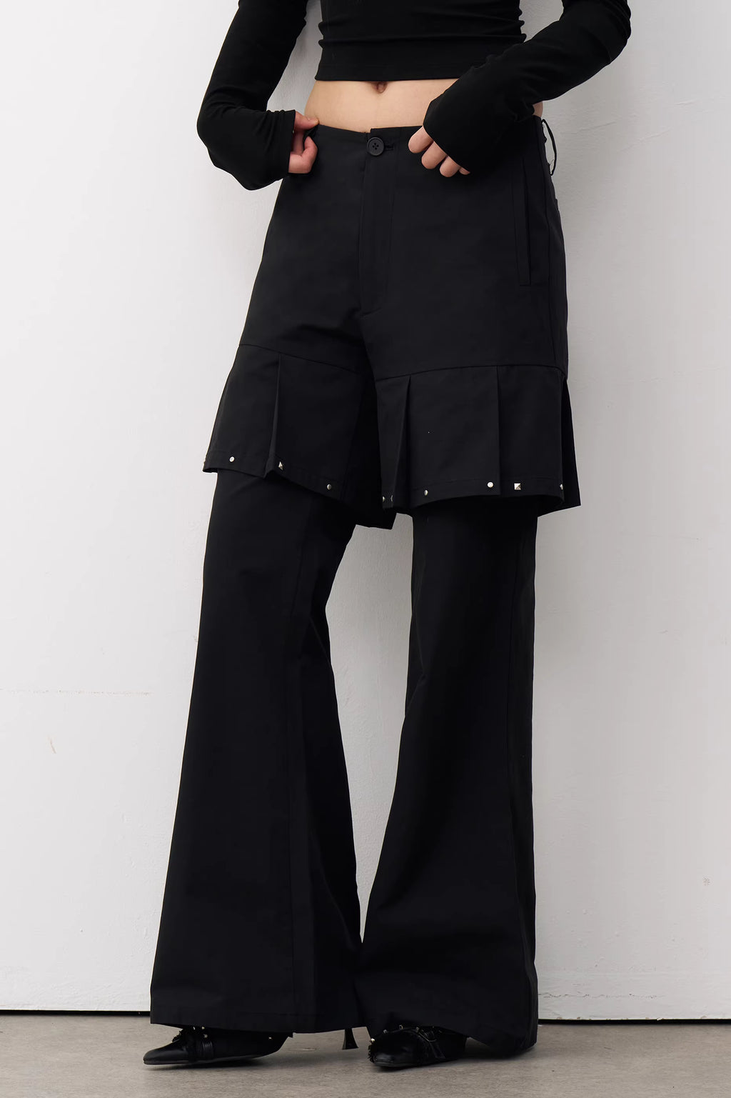 Kings Road Hybrid Flare Trousers