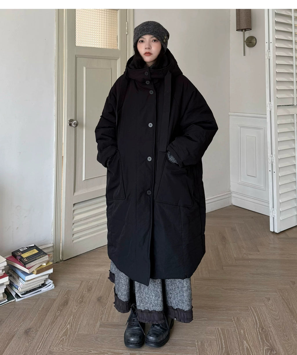 Shelter Oversized Hooded Puffer Coat