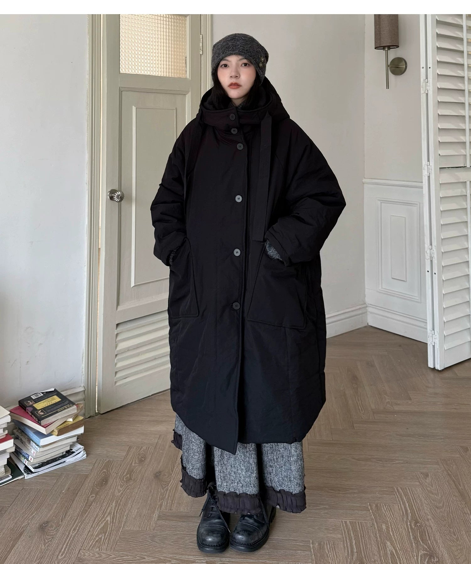 Shelter Oversized Hooded Puffer Coat