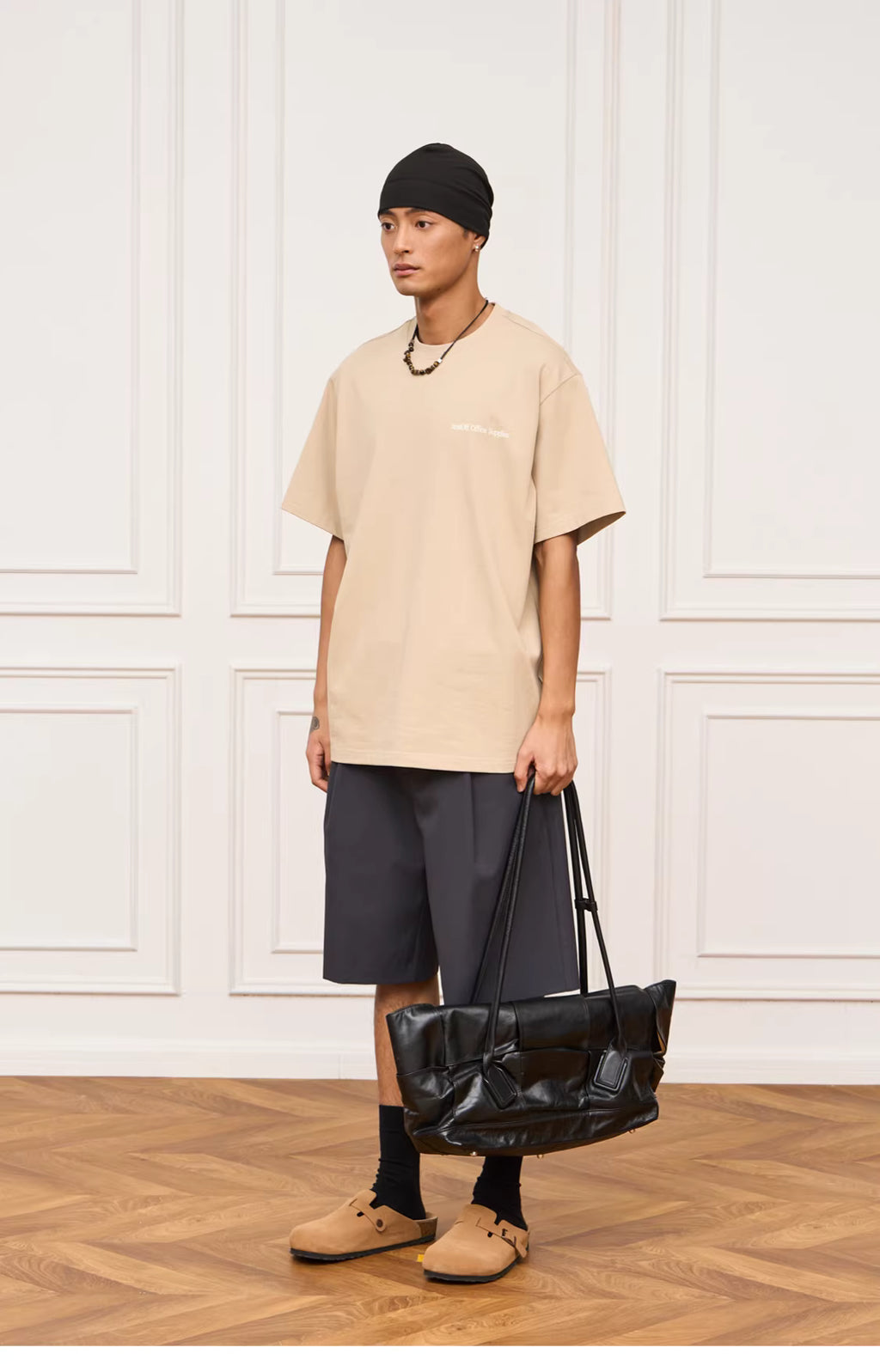 Interval Longline Pleated Suit Shorts