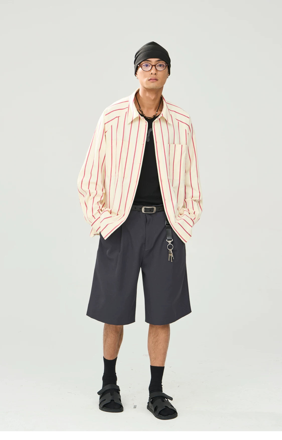 Hollow-Core Tailored Shorts