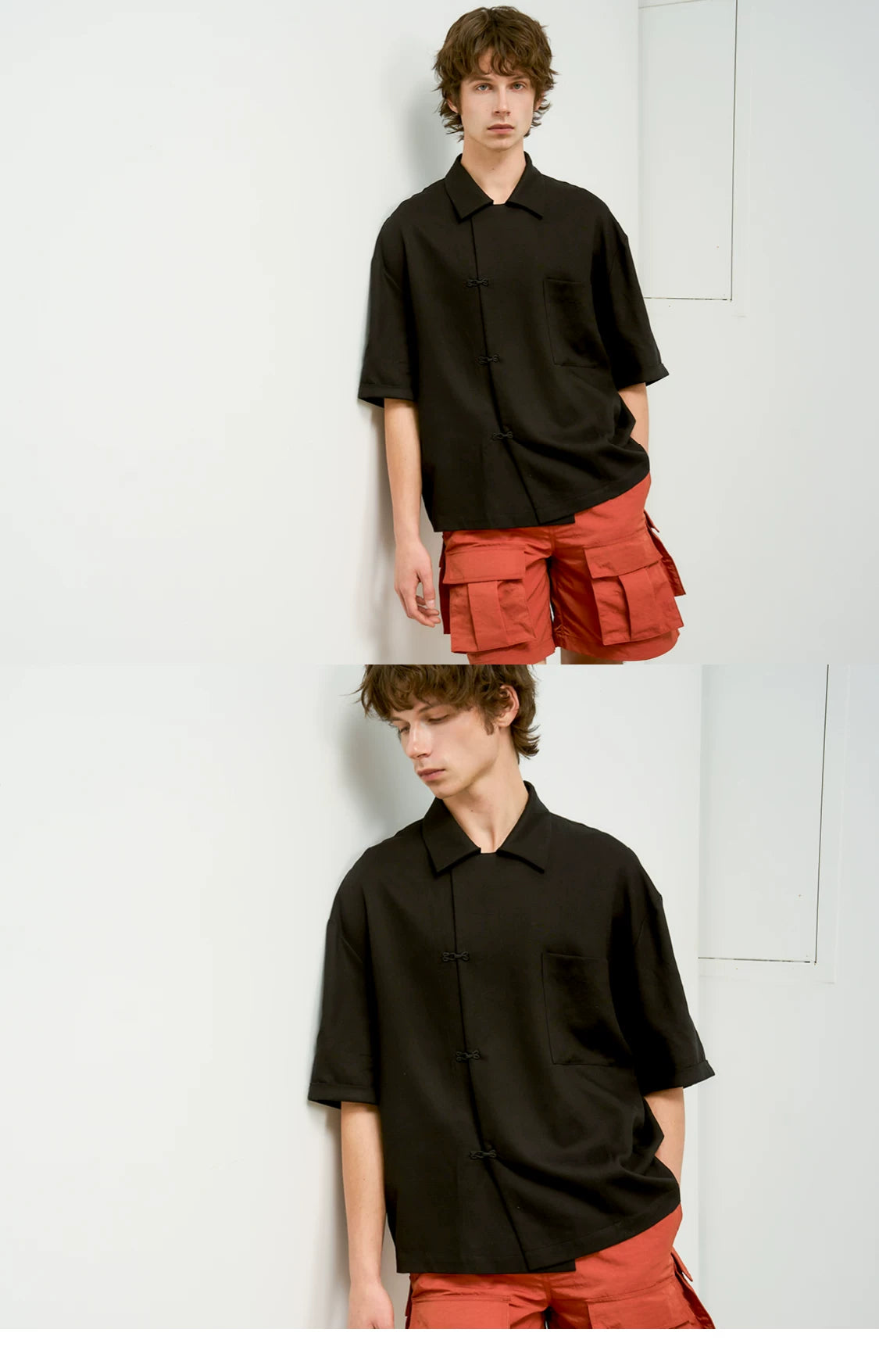 Gold Rush Hook Closure Shirt