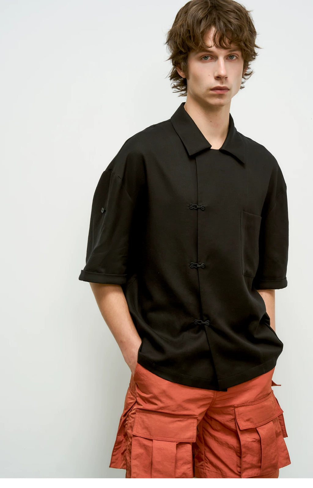 Gold Rush Hook Closure Shirt
