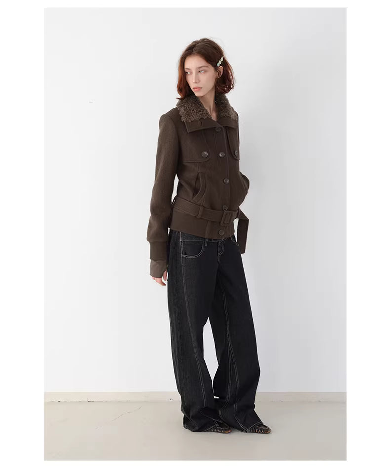 Double Waisted Tapered Jean