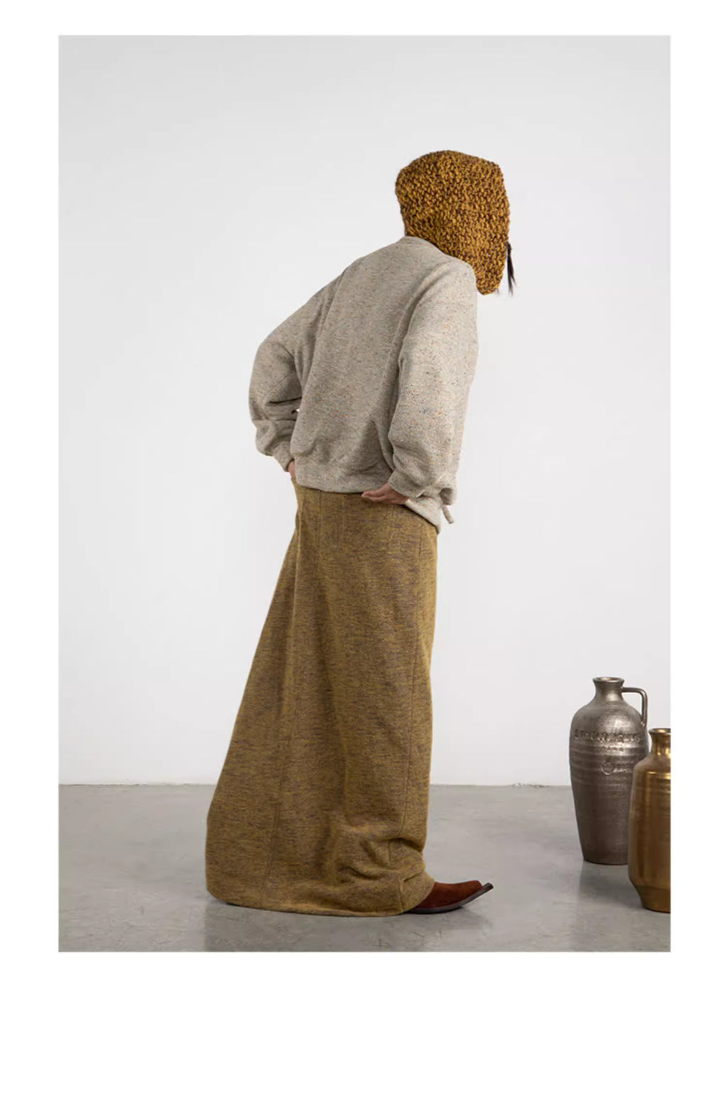 Reversible Knit Cardigan with Frog Closures