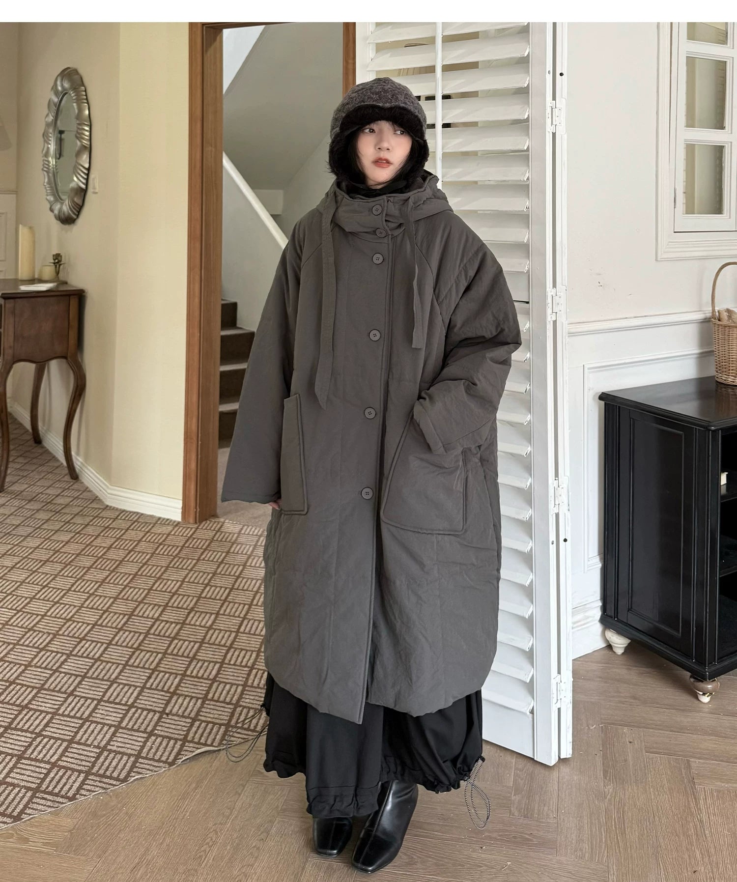 Shelter Oversized Hooded Puffer Coat