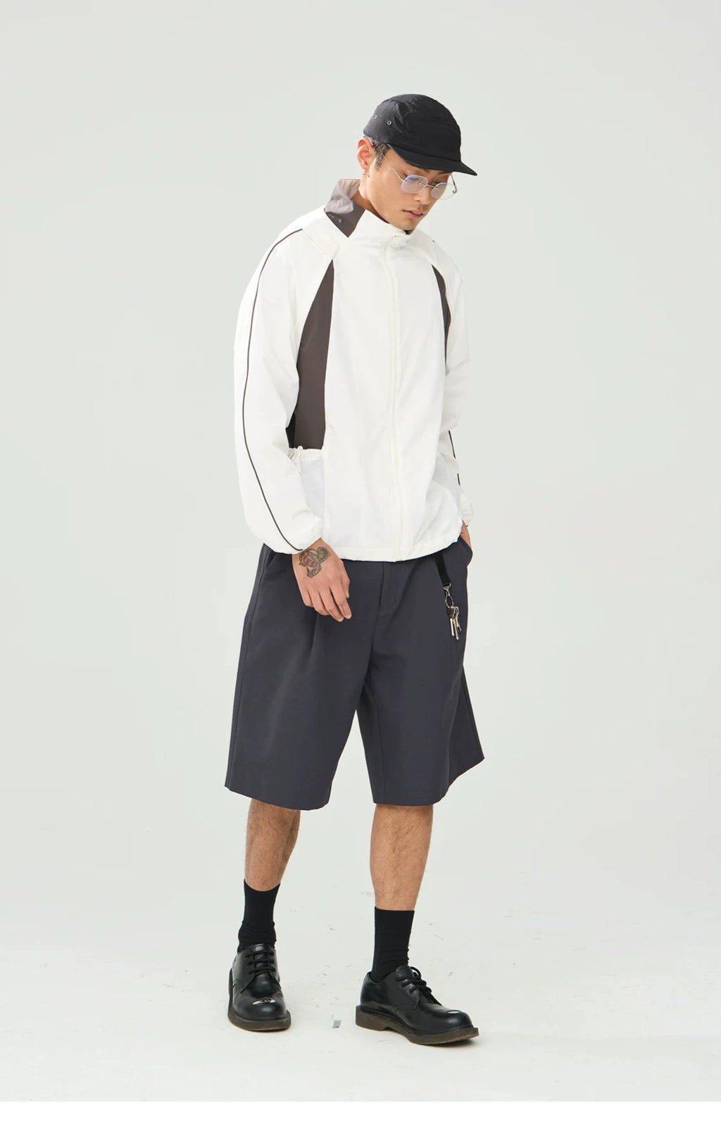 Hollow-Core Tailored Shorts