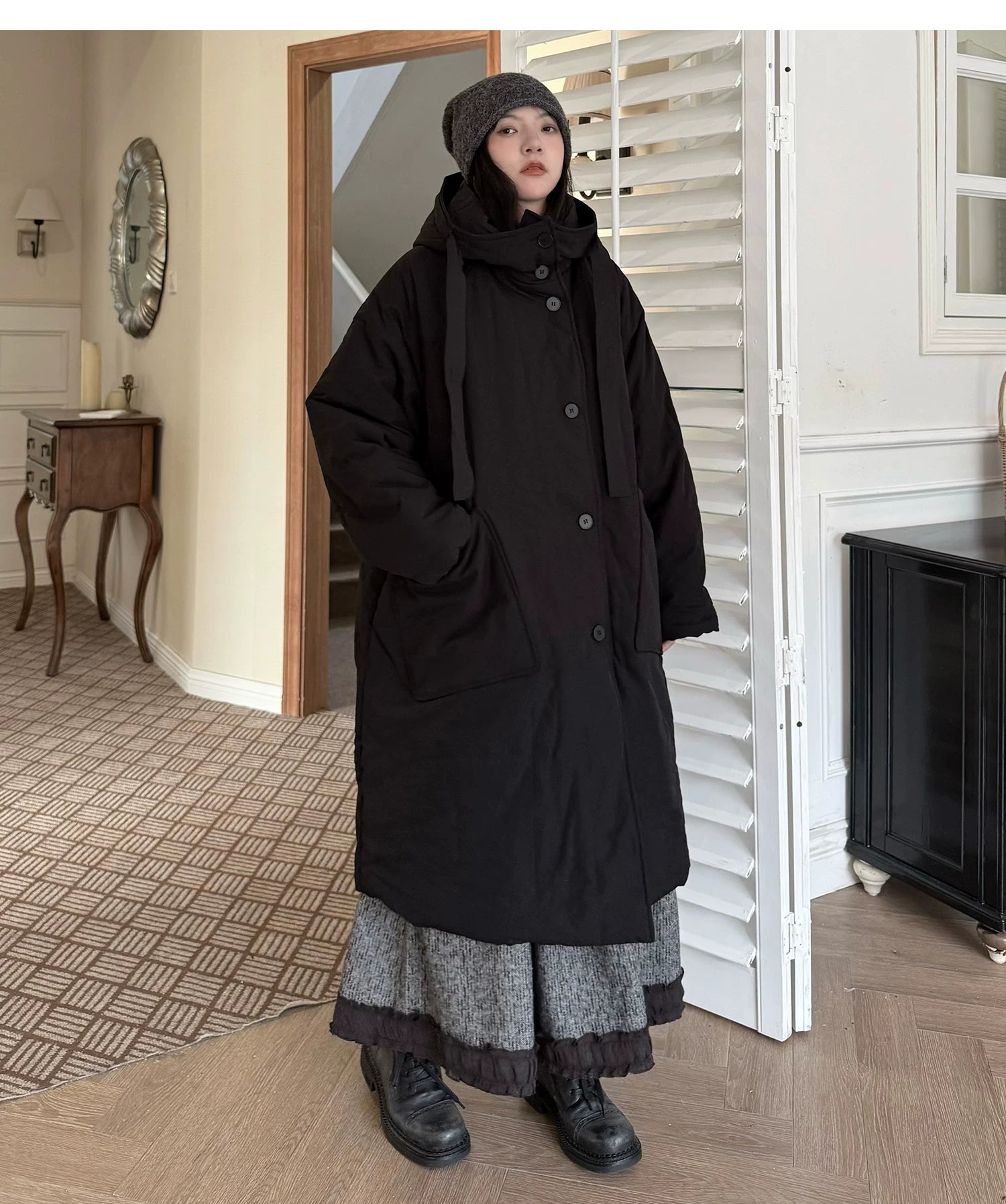 Shelter Oversized Hooded Puffer Coat