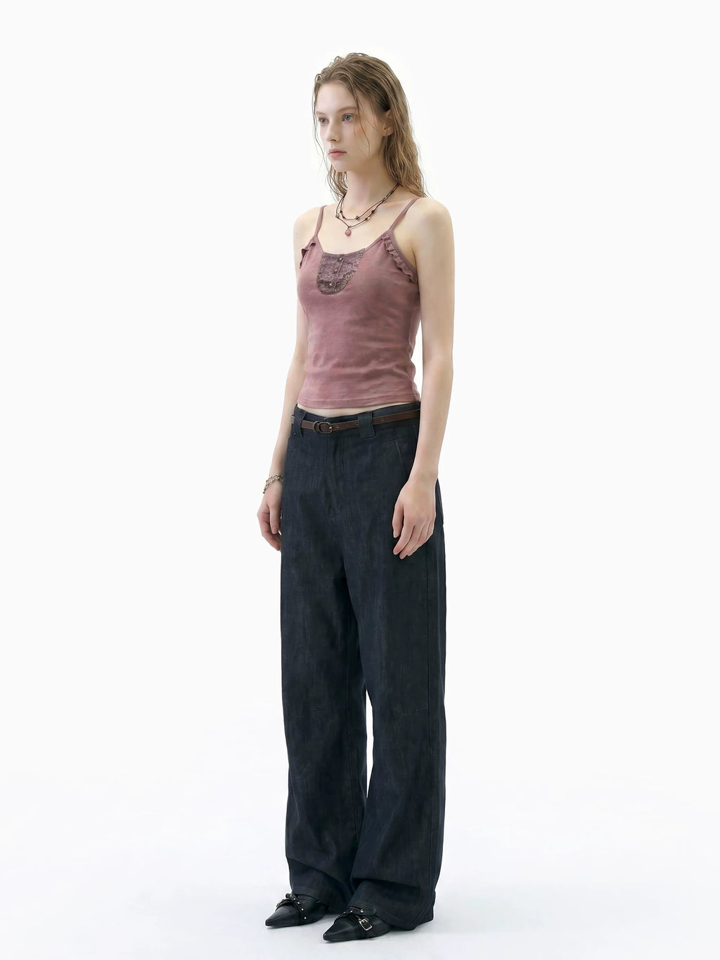Mulberry Silk Lace Camisole