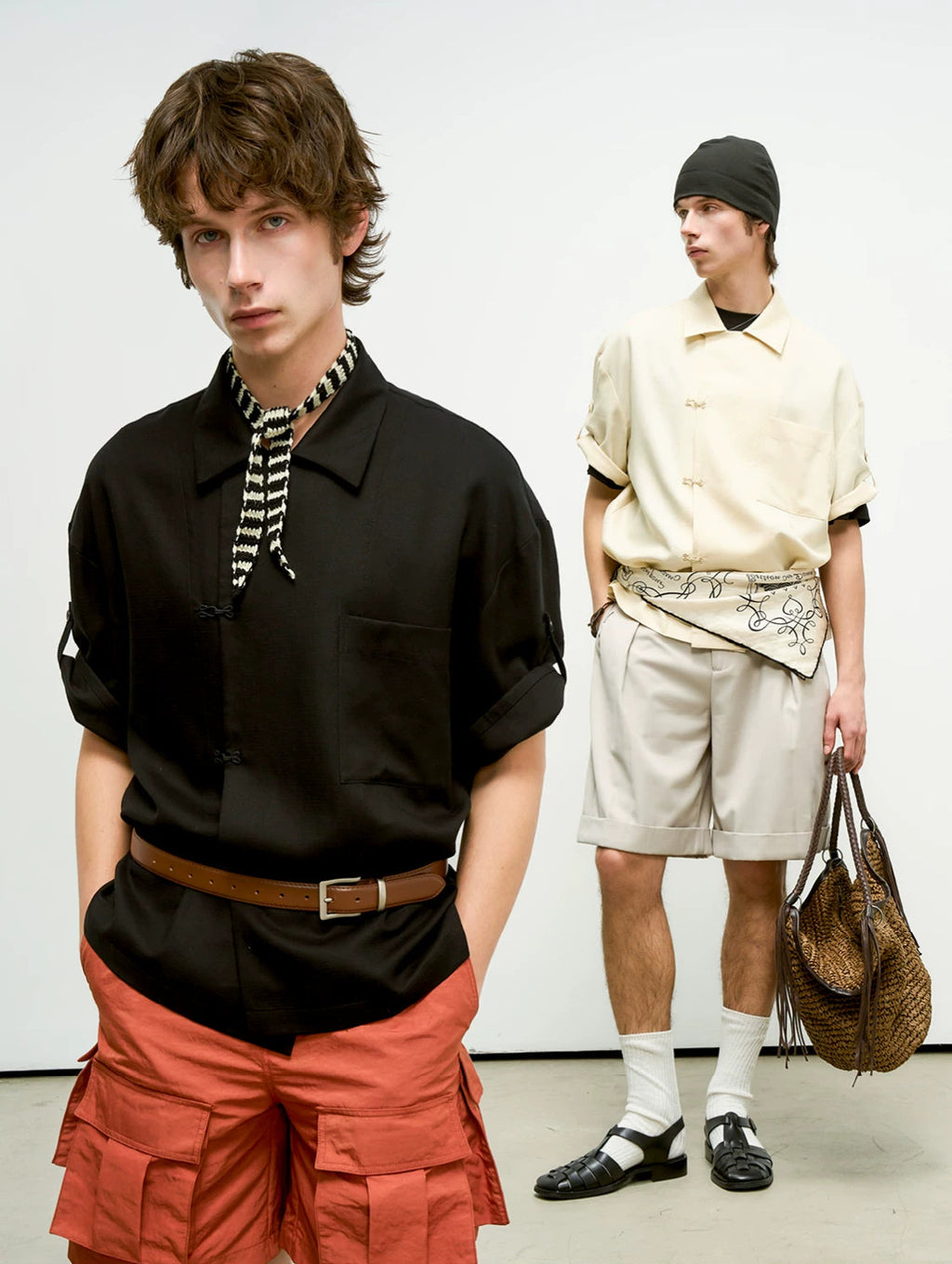 Gold Rush Hook Closure Shirt