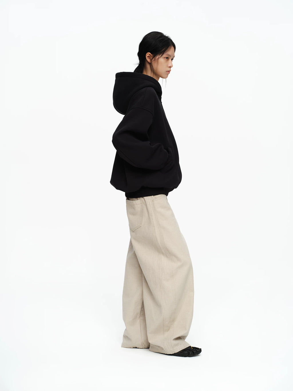 Contour Volume Zip Hoodie