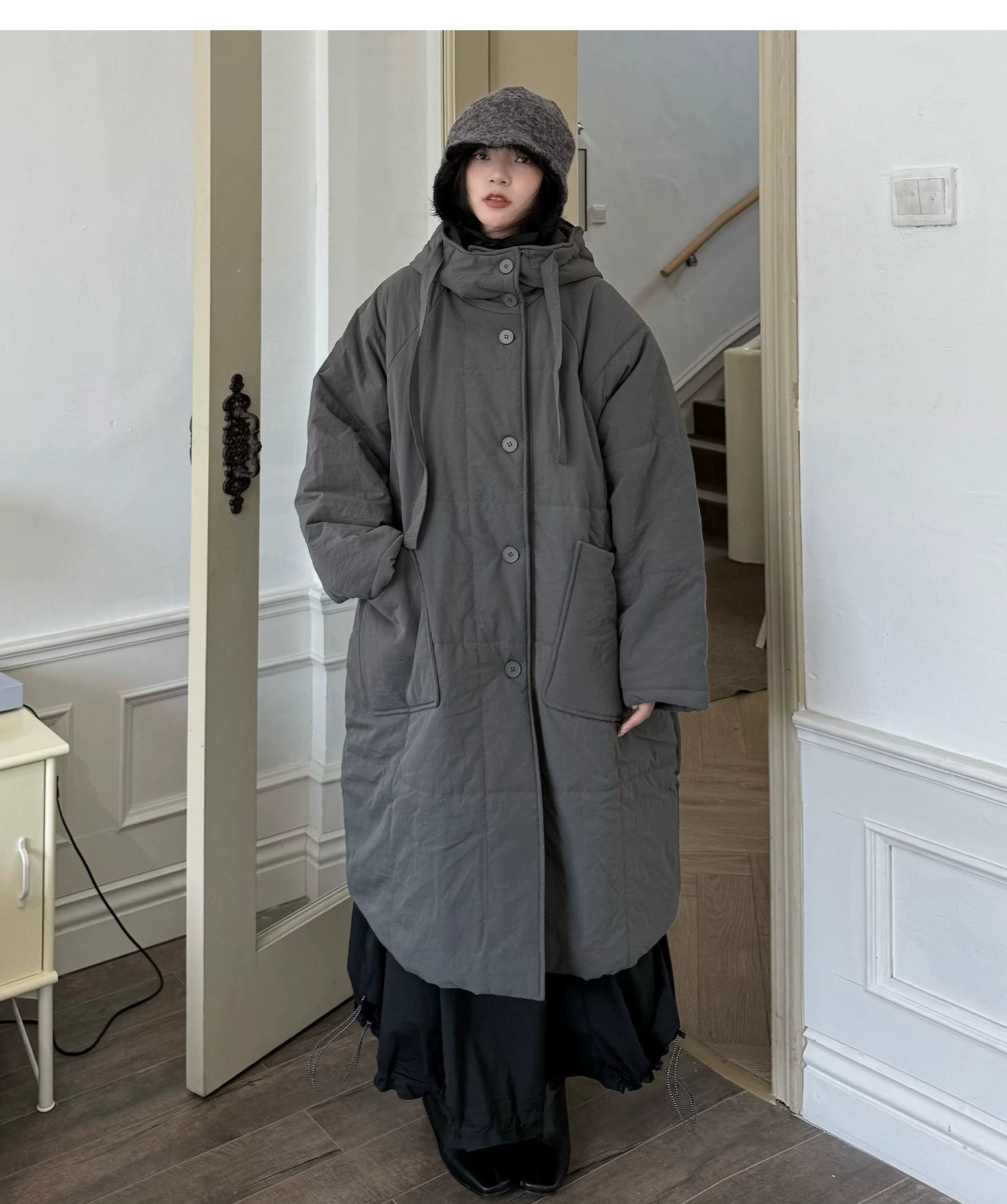 Shelter Oversized Hooded Puffer Coat