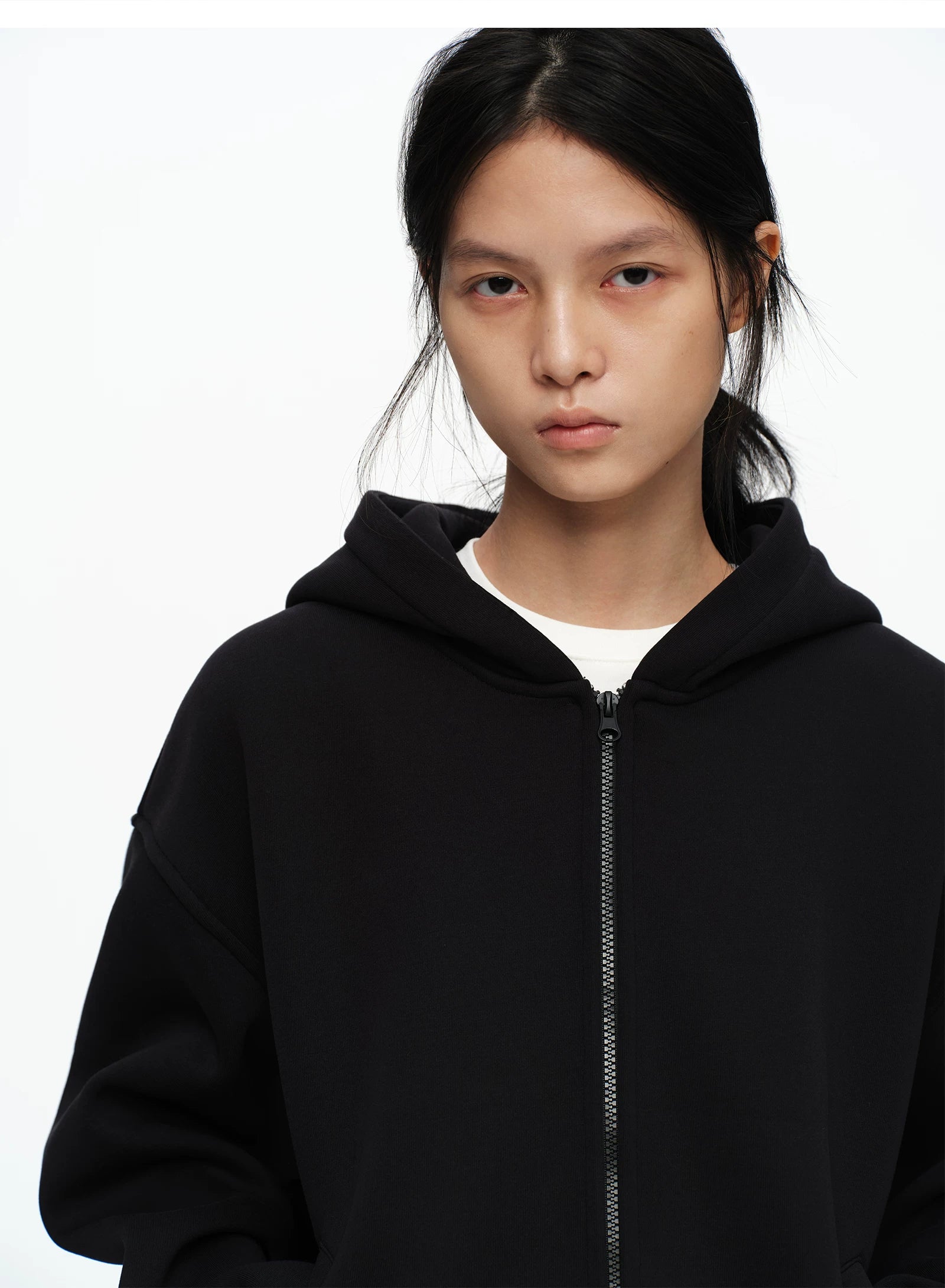 Contour Volume Zip Hoodie