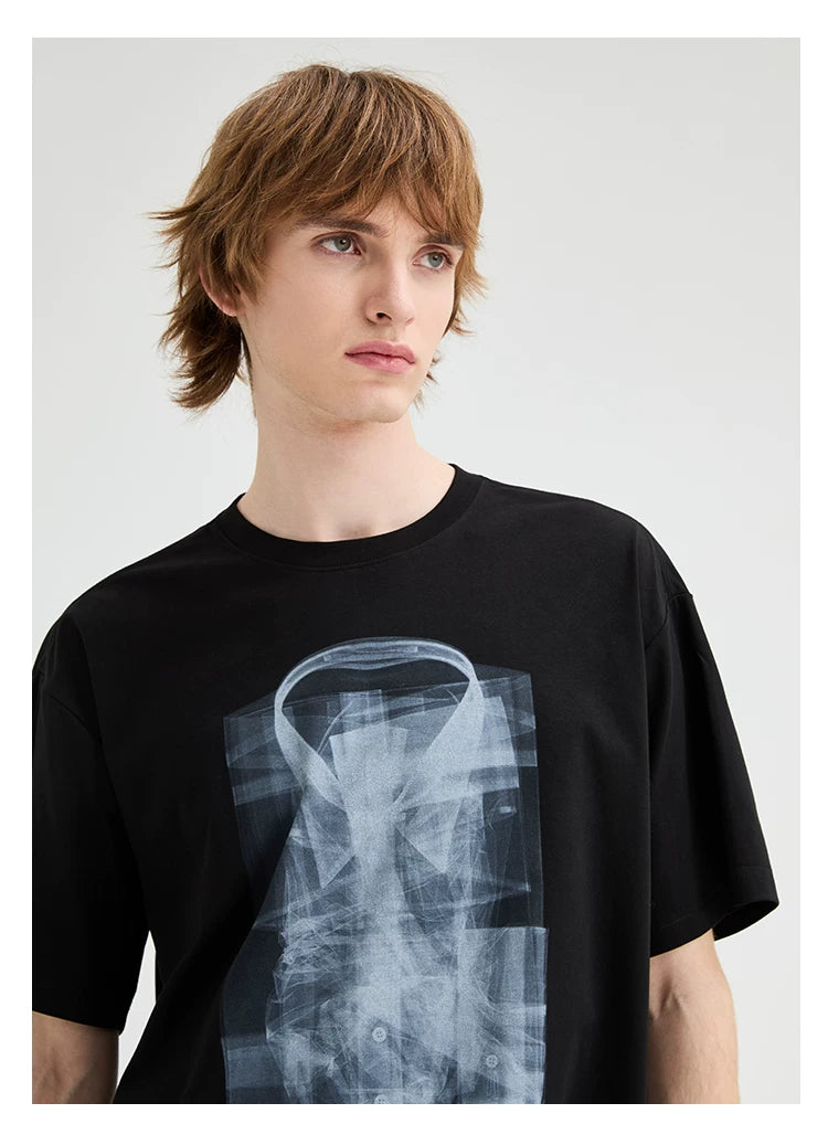Trompe L’Oeil Print Tee