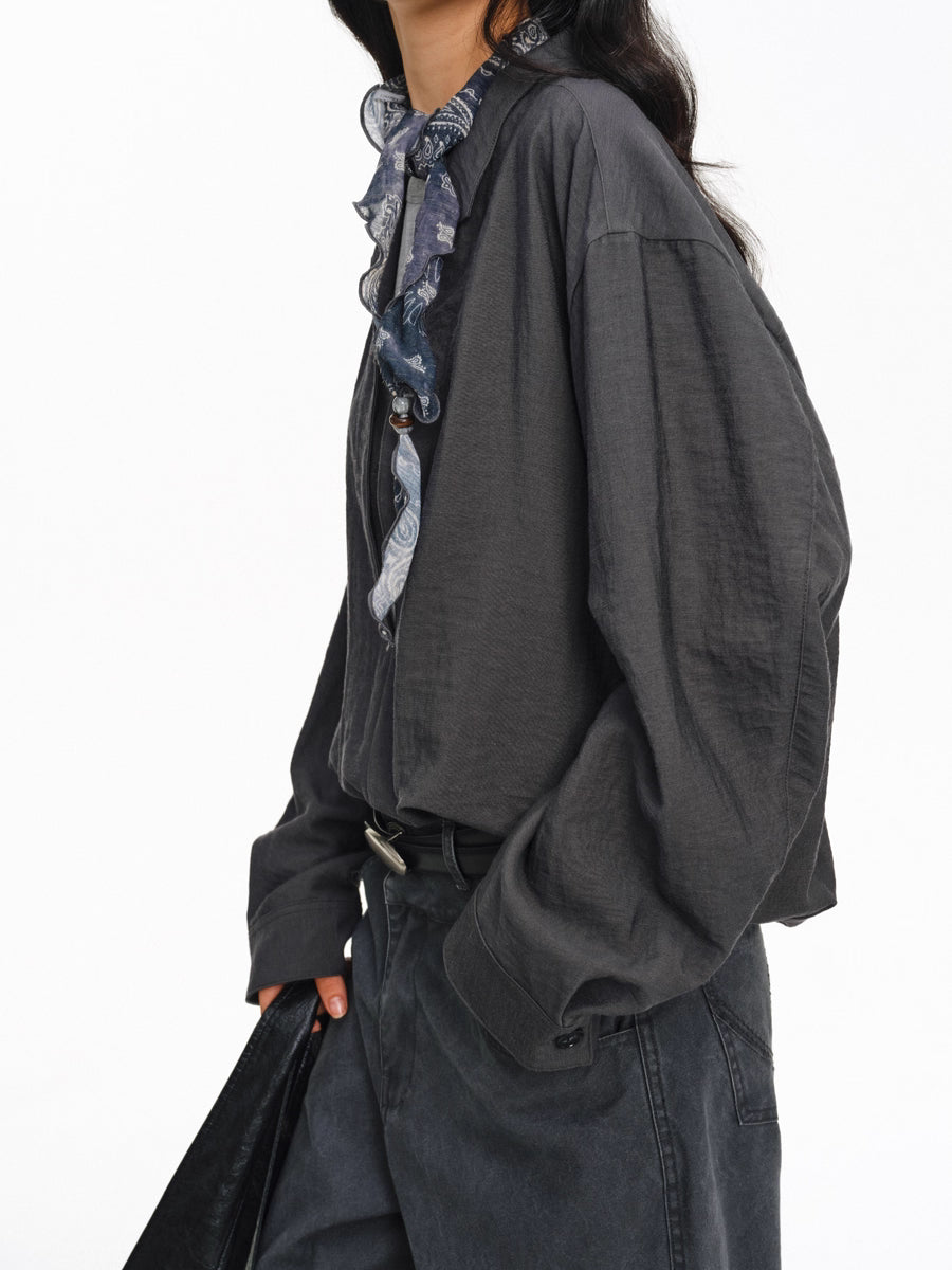 Long-Sleeved Casual Shirt