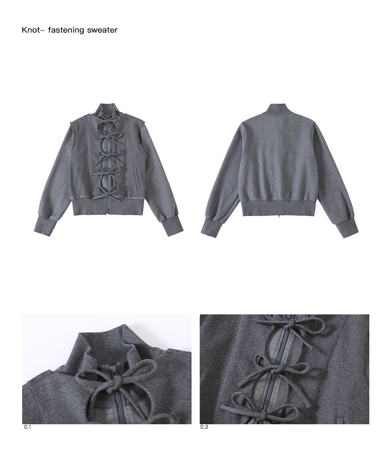 Knot-Fastening Sweater