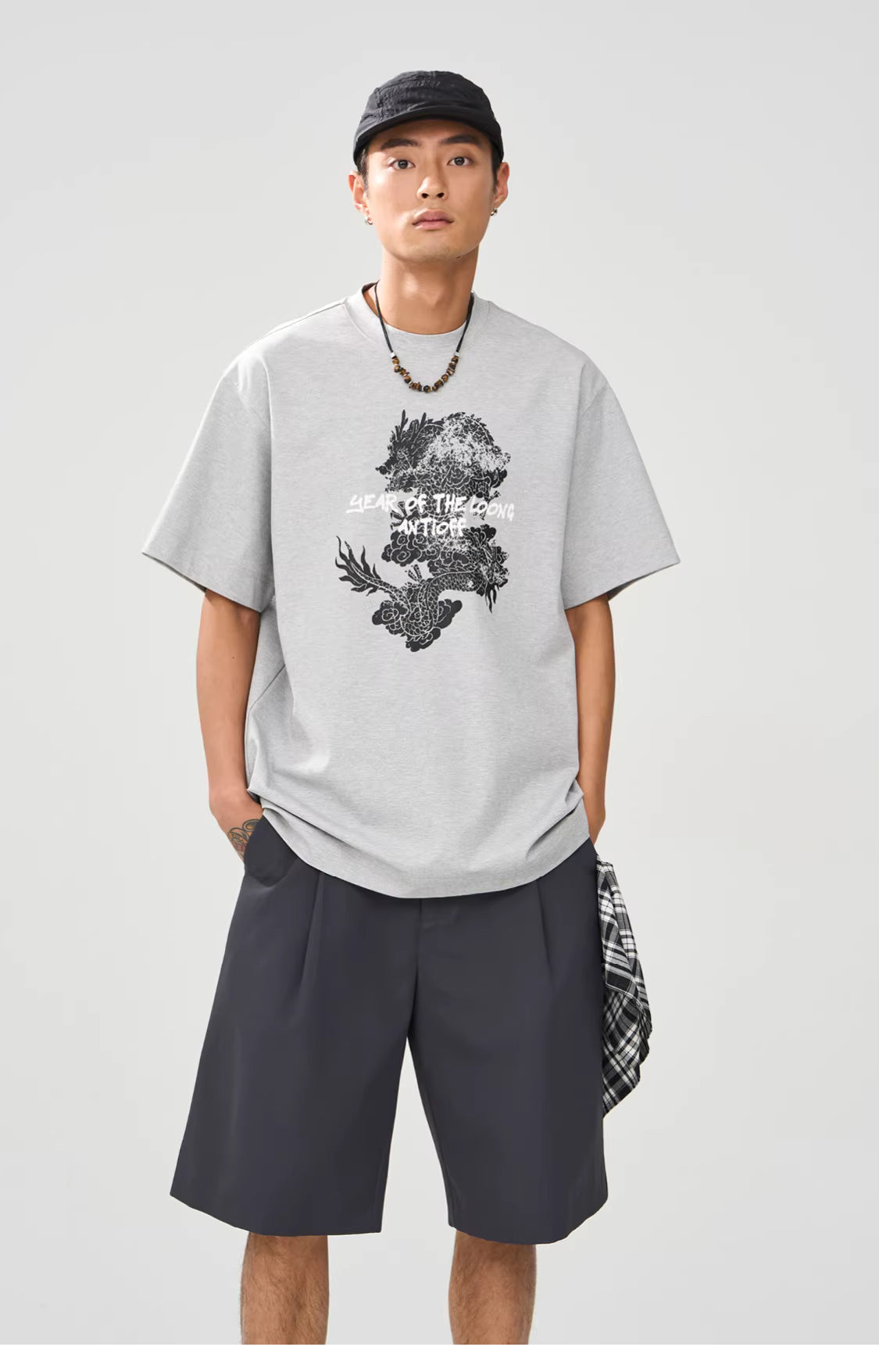 Interval Longline Pleated Suit Shorts
