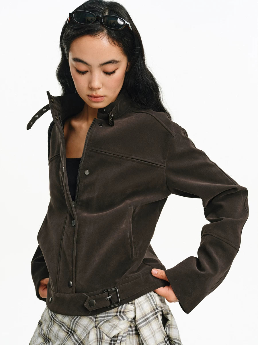 Strapline Cropped Jacket