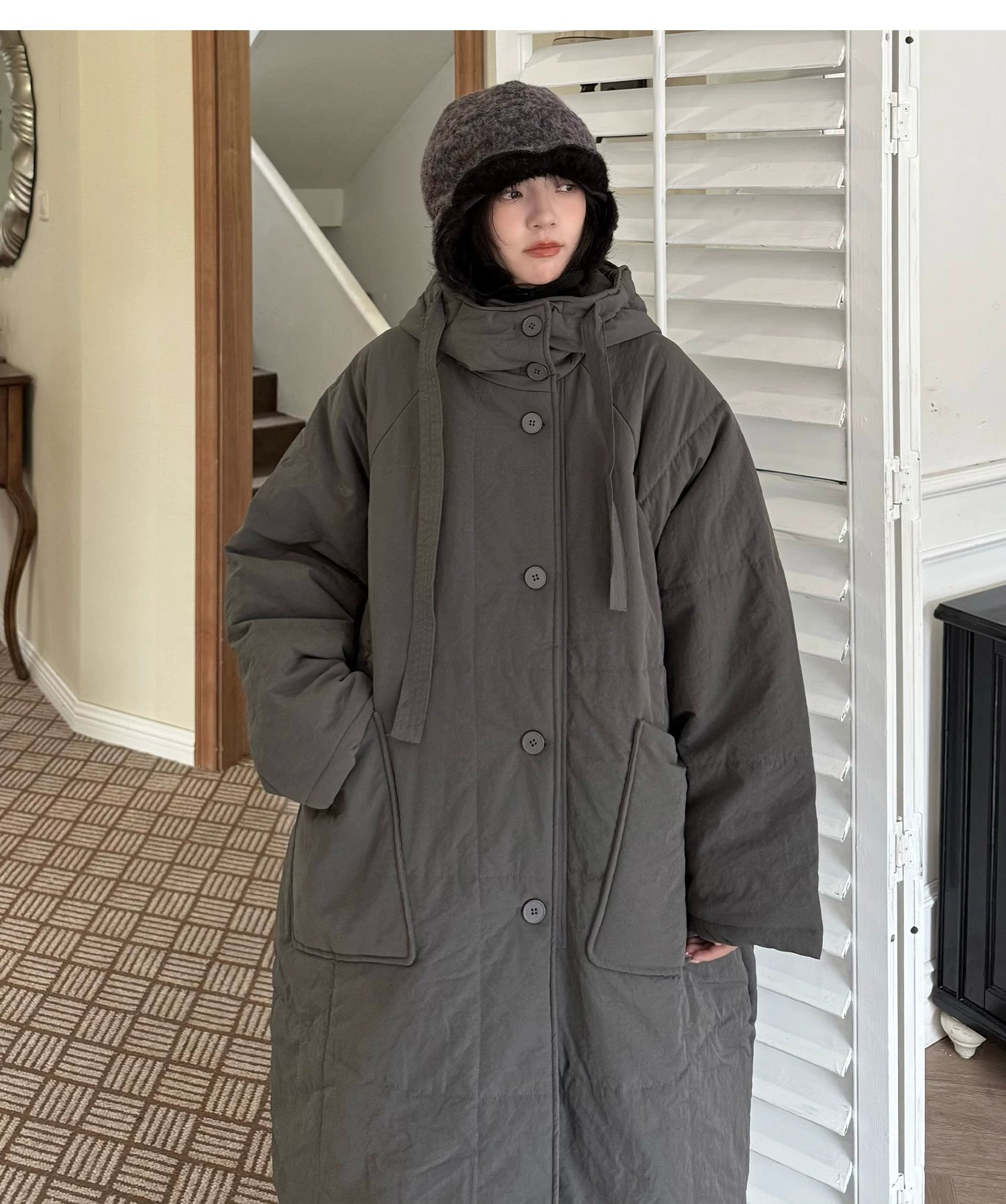 Shelter Oversized Hooded Puffer Coat