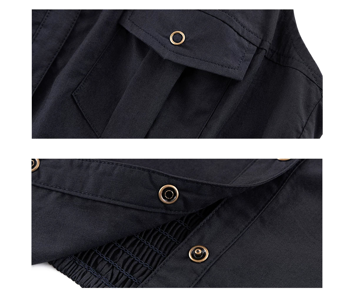 Collared Halter Utility Vest