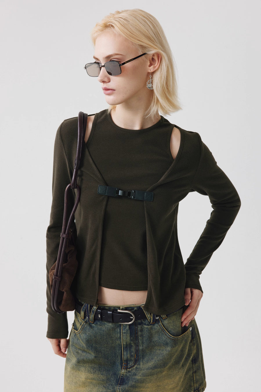 Two-Piece Set with Fastenings