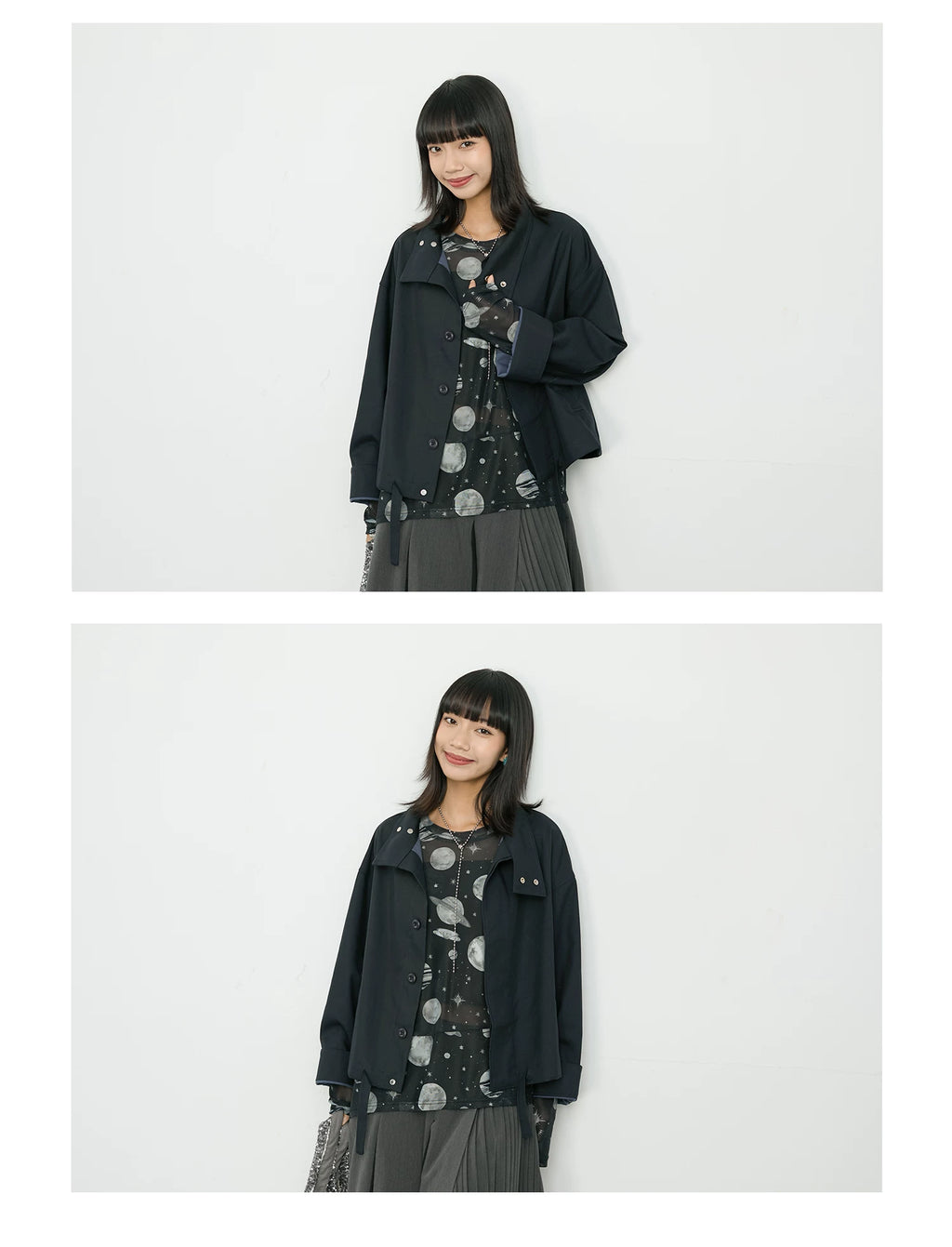 Transeasonal Hybrid Blouson