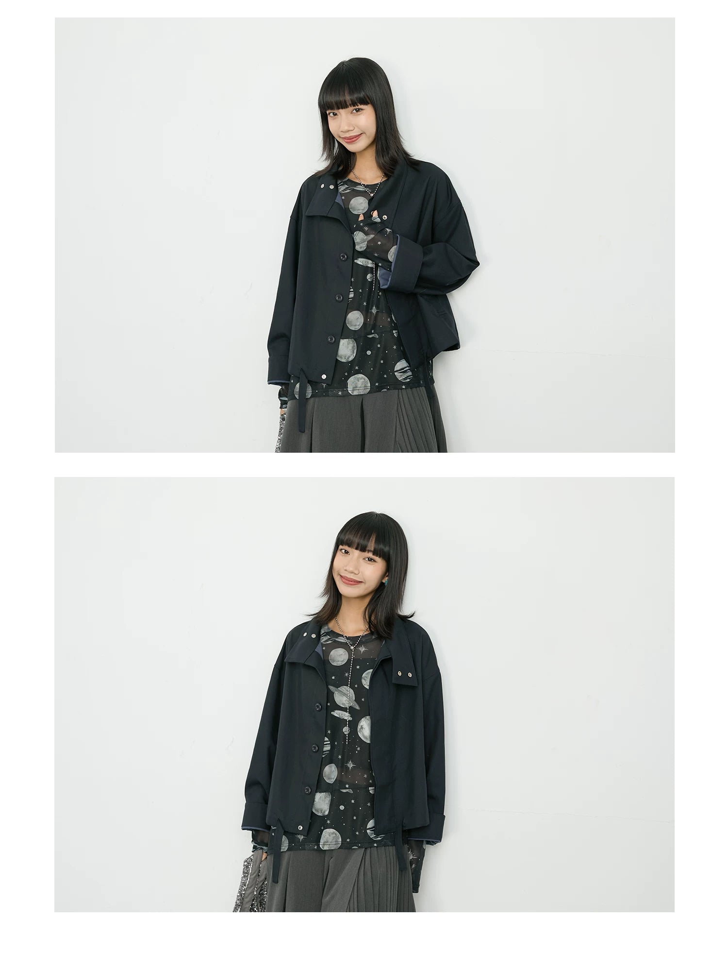 Transeasonal Hybrid Blouson