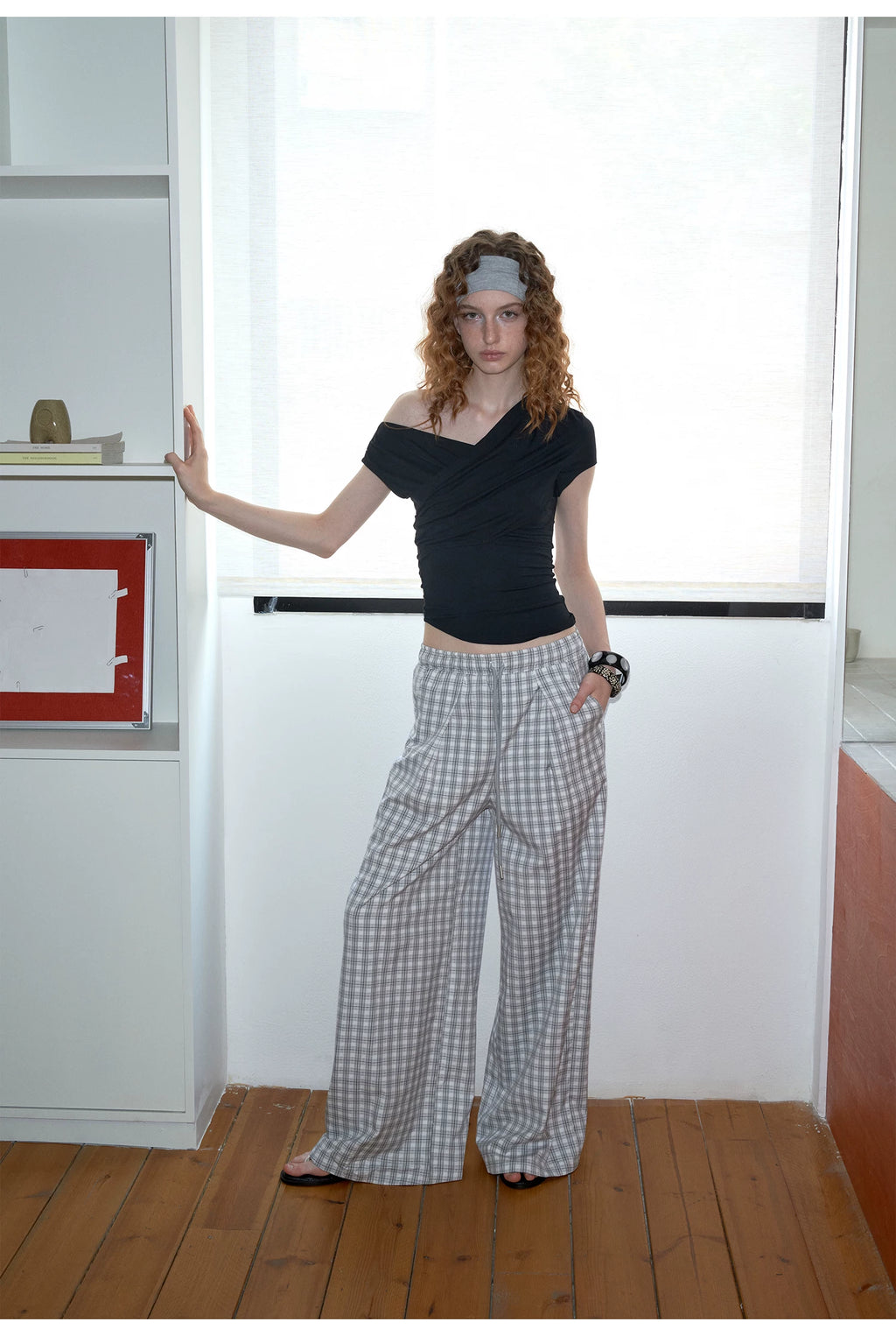 Cross-Drape Top