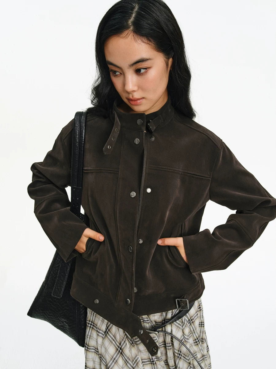 Strapline Cropped Jacket