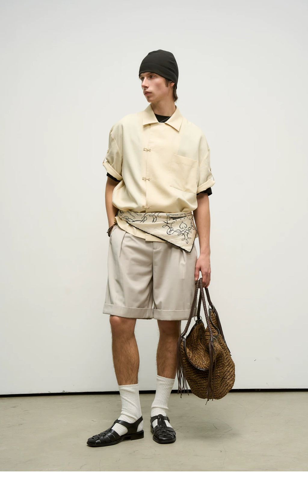 Gold Rush Hook Closure Shirt