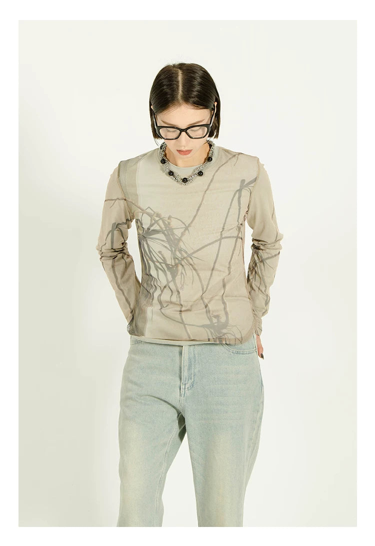Afterimage Layered Mesh Top