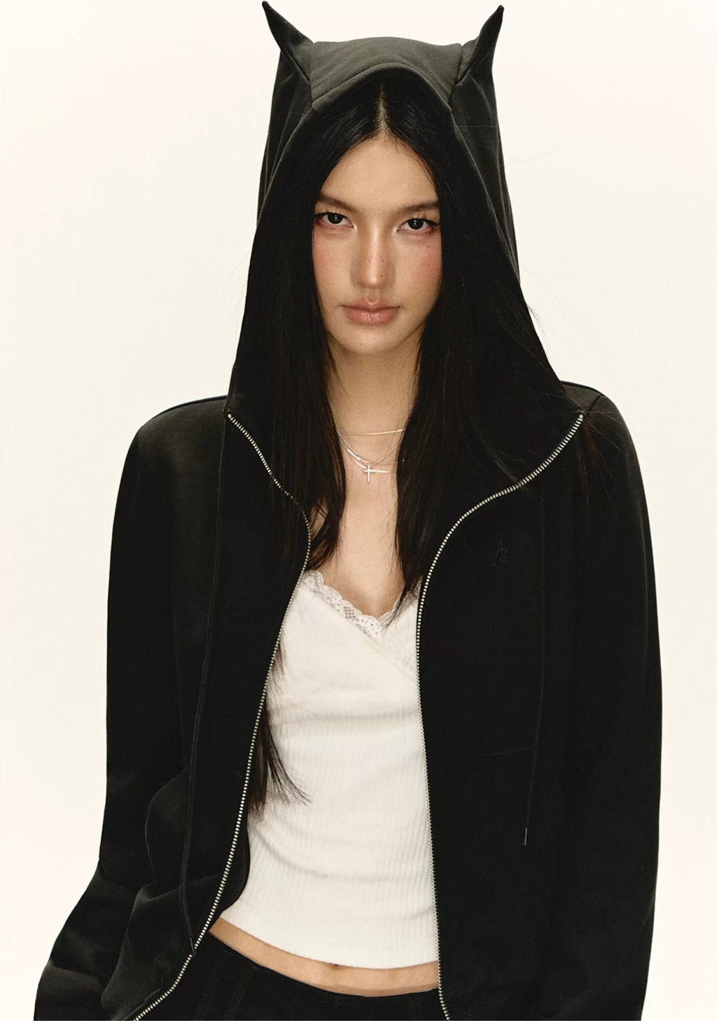 Secret Minx Zip-Up Hoodie