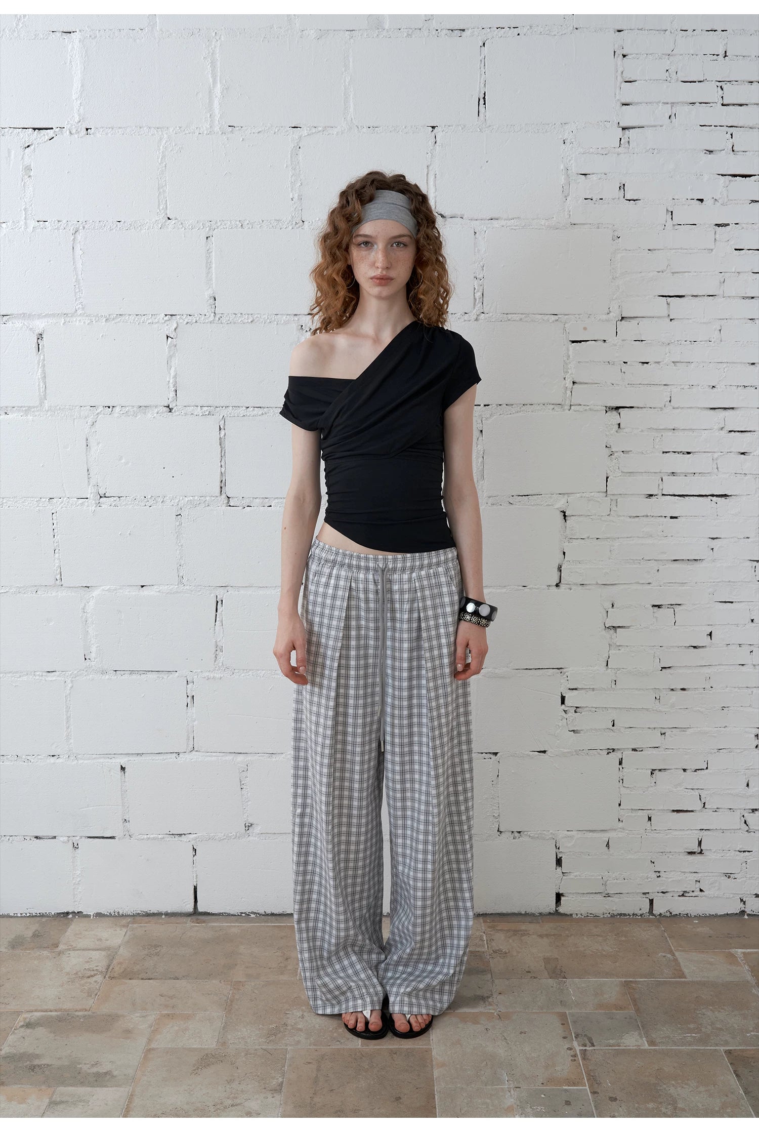 Cross-Drape Top