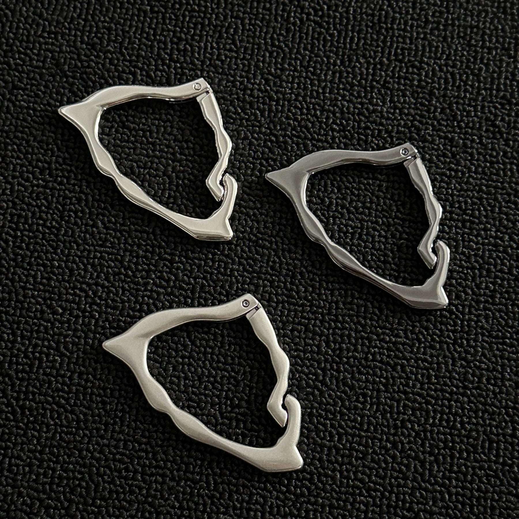 Sculptural Carabiner Key Clip