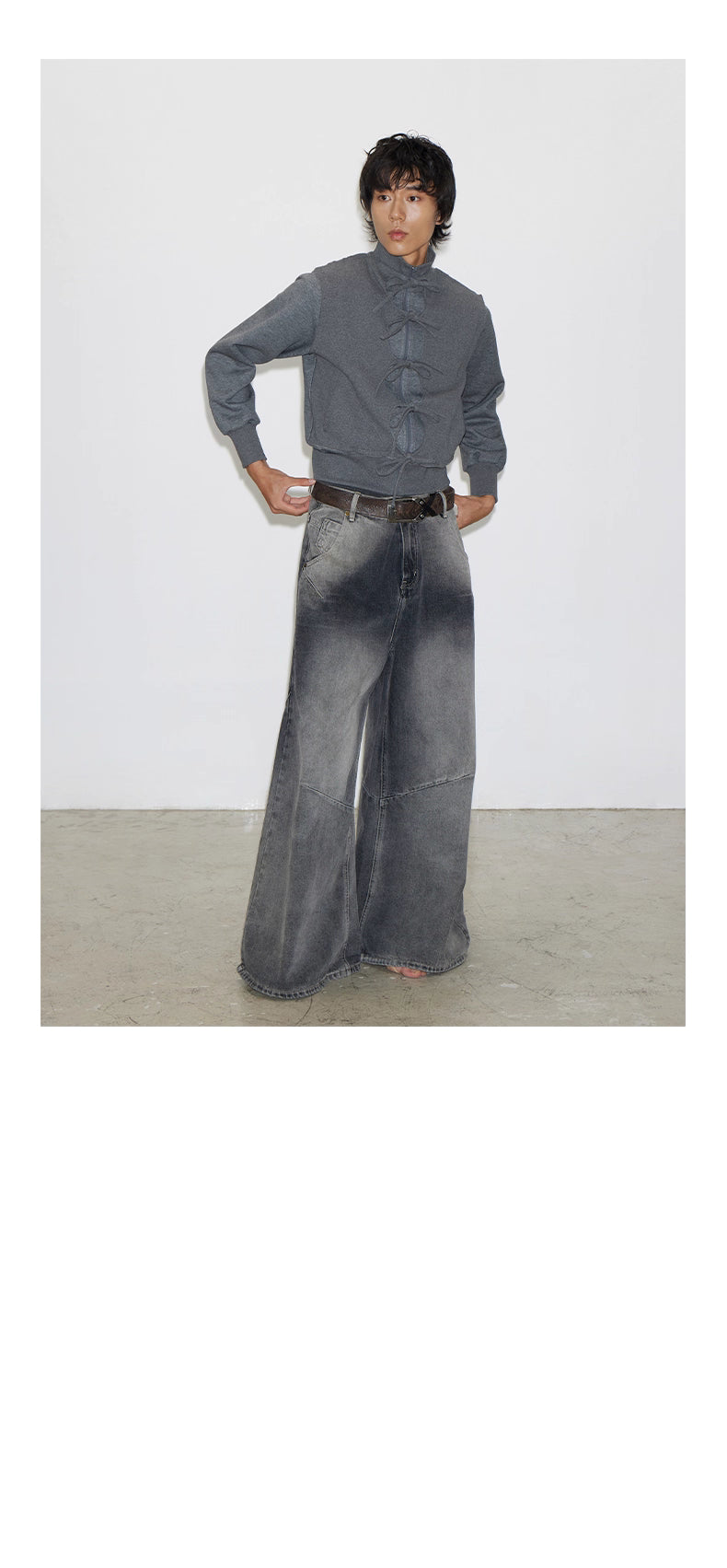 Knot-Fastening Sweater