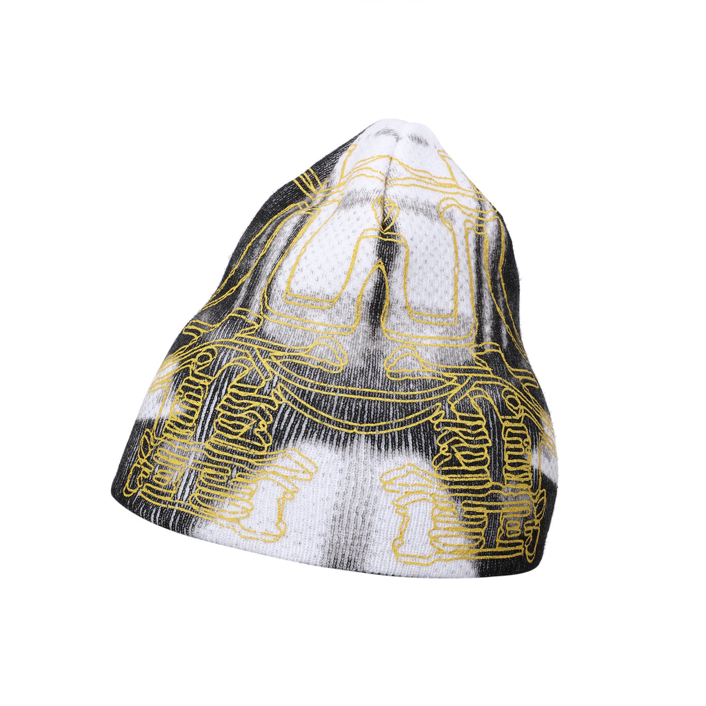 尤奋 Euphoria All-Over Graphic Knitted Beanie