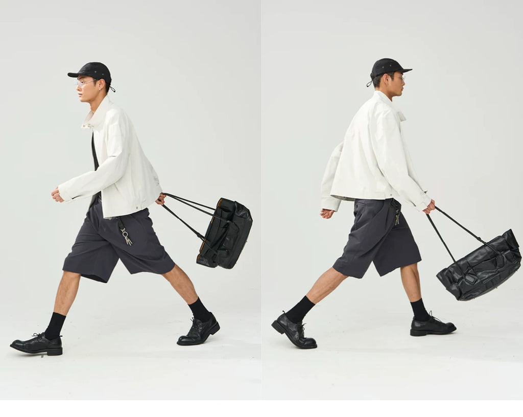 Hollow-Core Tailored Shorts