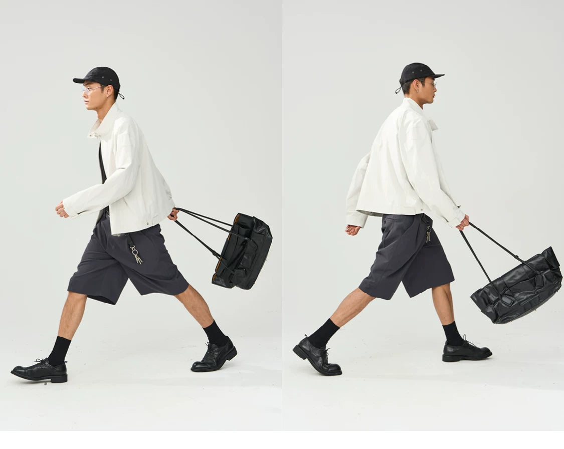 Hollow-Core Tailored Shorts