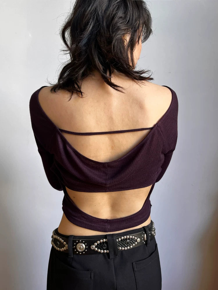 Modular Halter Cut-Out Top