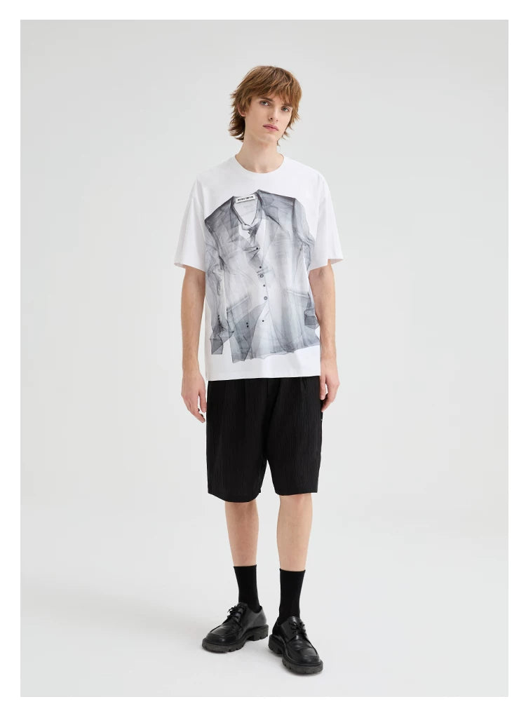 Trompe L’Oeil Print Tee