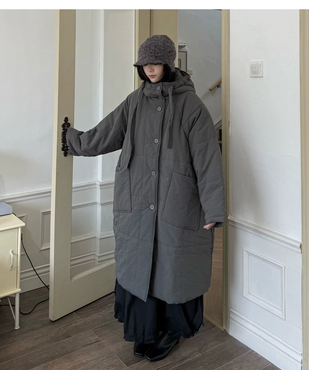Shelter Oversized Hooded Puffer Coat