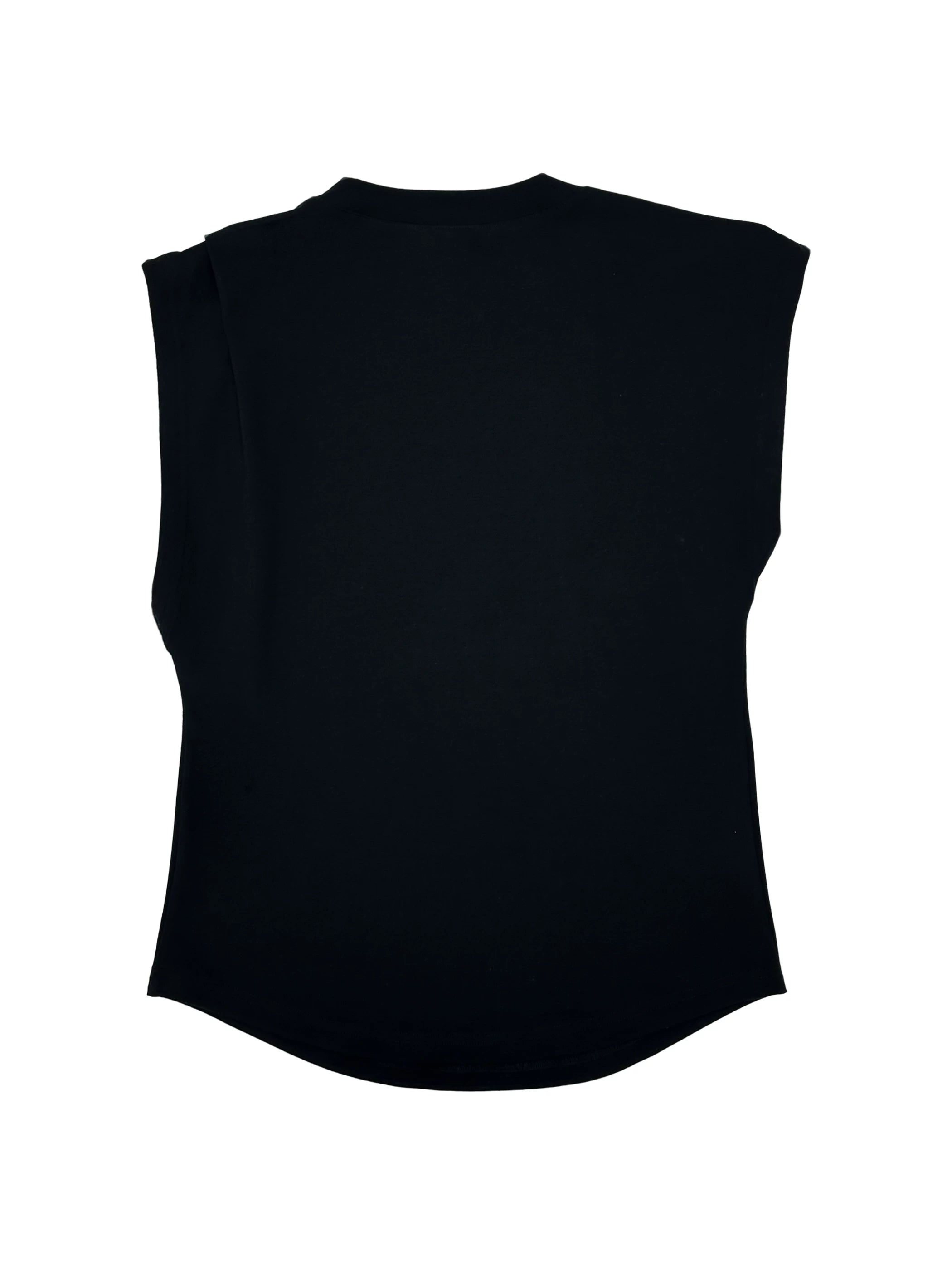 Celestial Rhinestone Shoulder-Knot Top