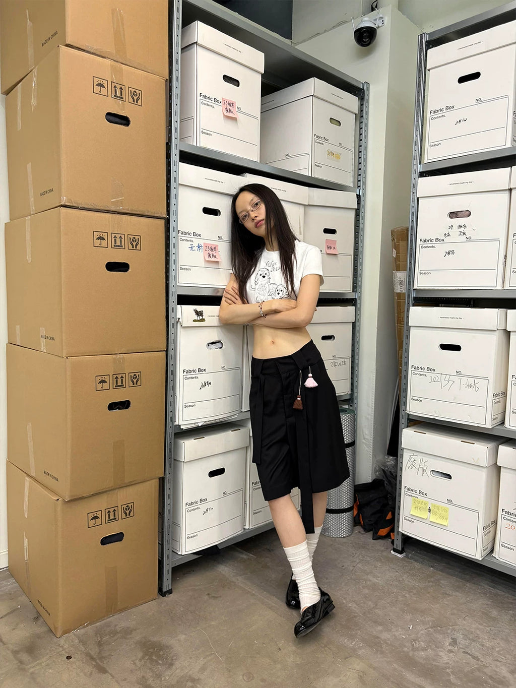 Soft Utility Wool Blend Suit Shorts