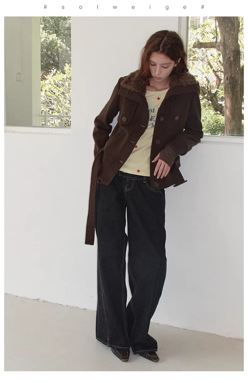 Double Waisted Tapered Jean