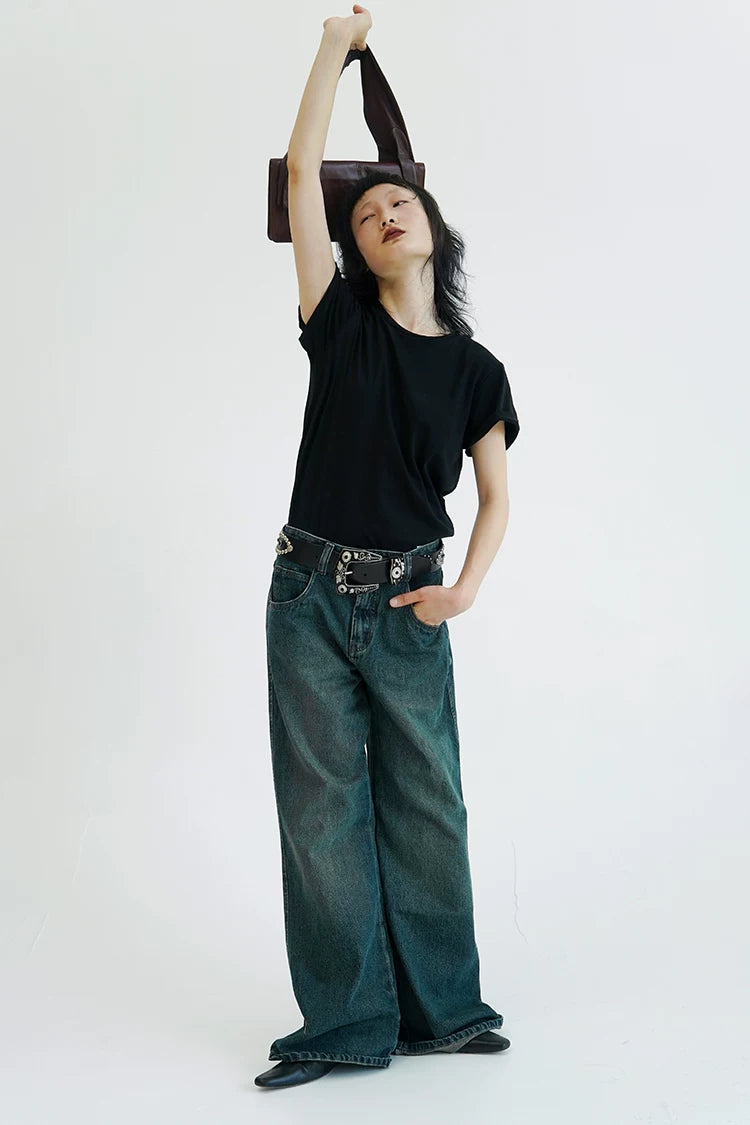 Lowlight Indigo Bootcut Denim