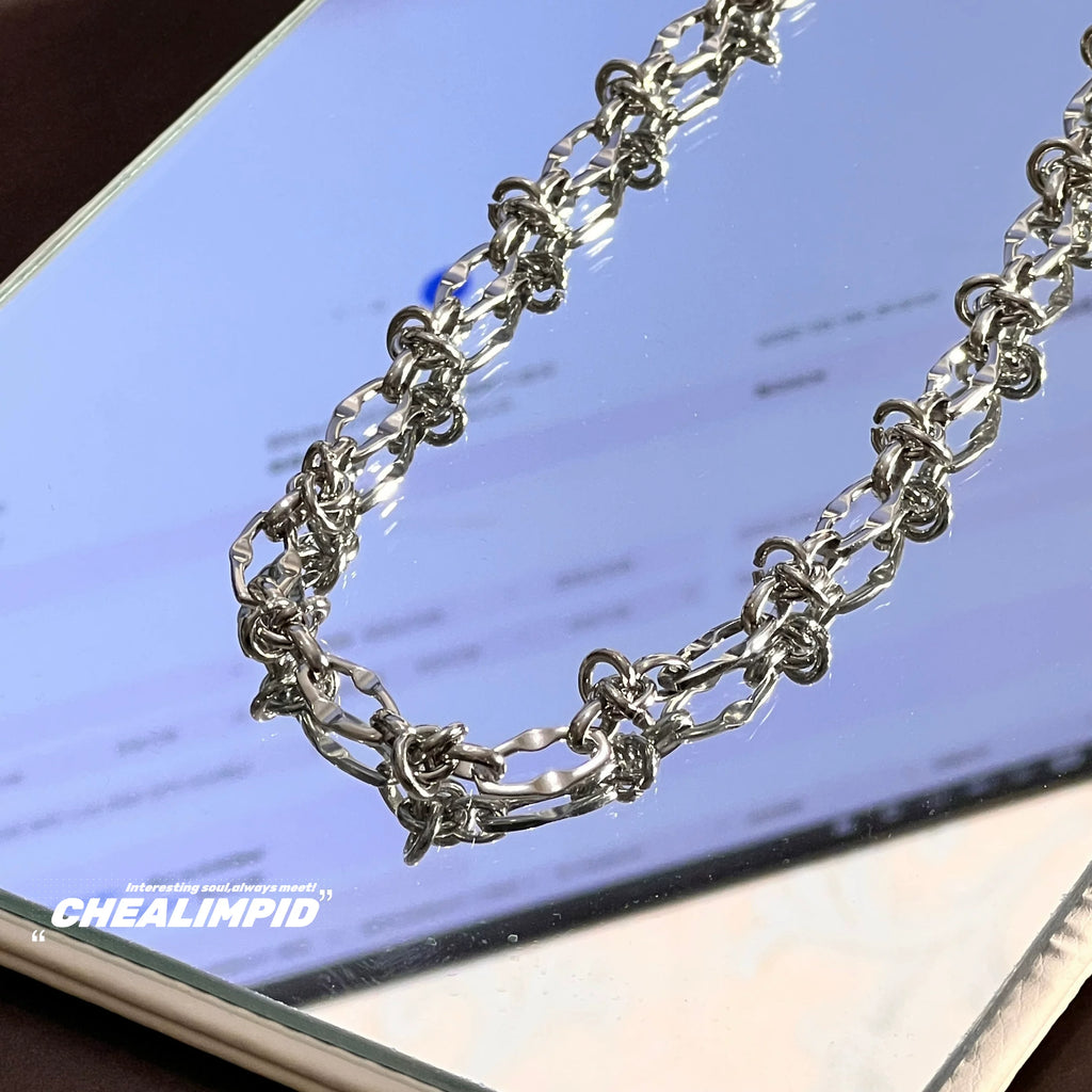 Barbed Link Chain Necklace