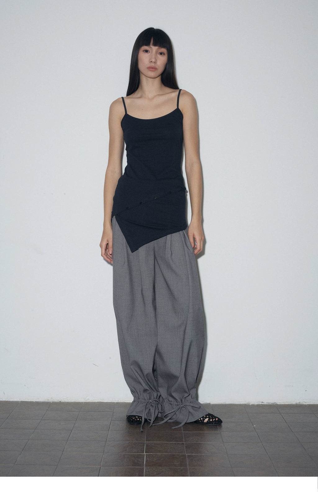 Continuum Button-Panel Camisole