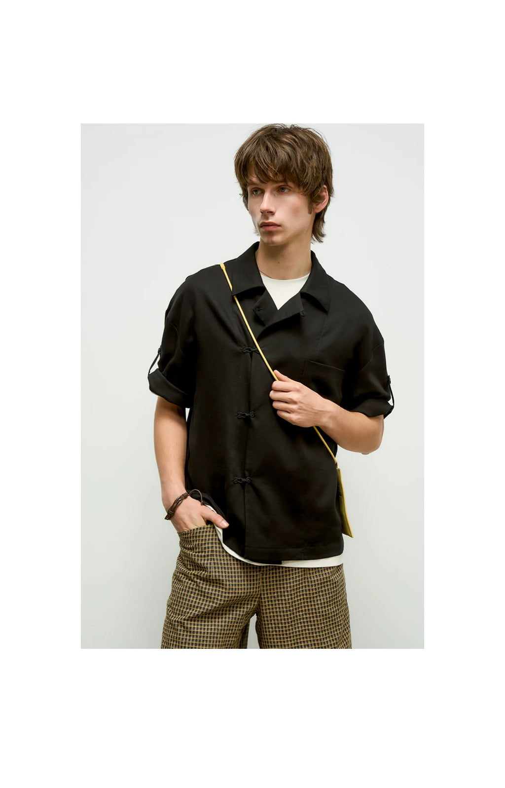 Gold Rush Hook Closure Shirt