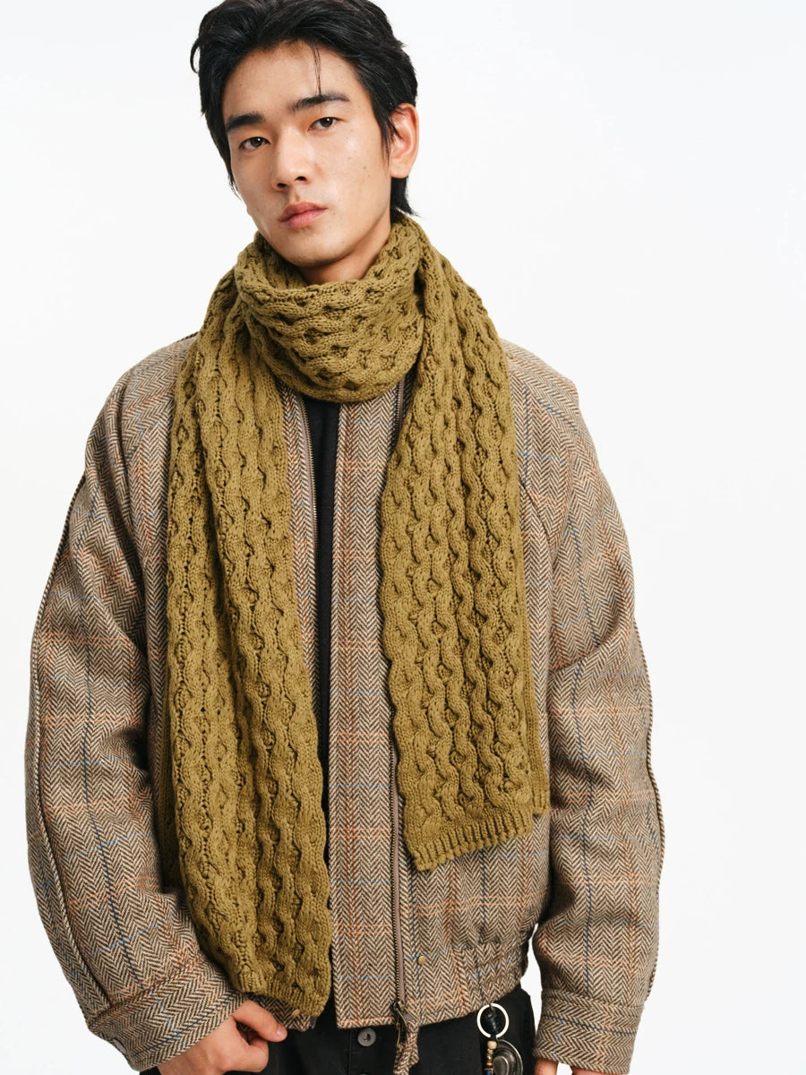 Interlock Knit Scarf