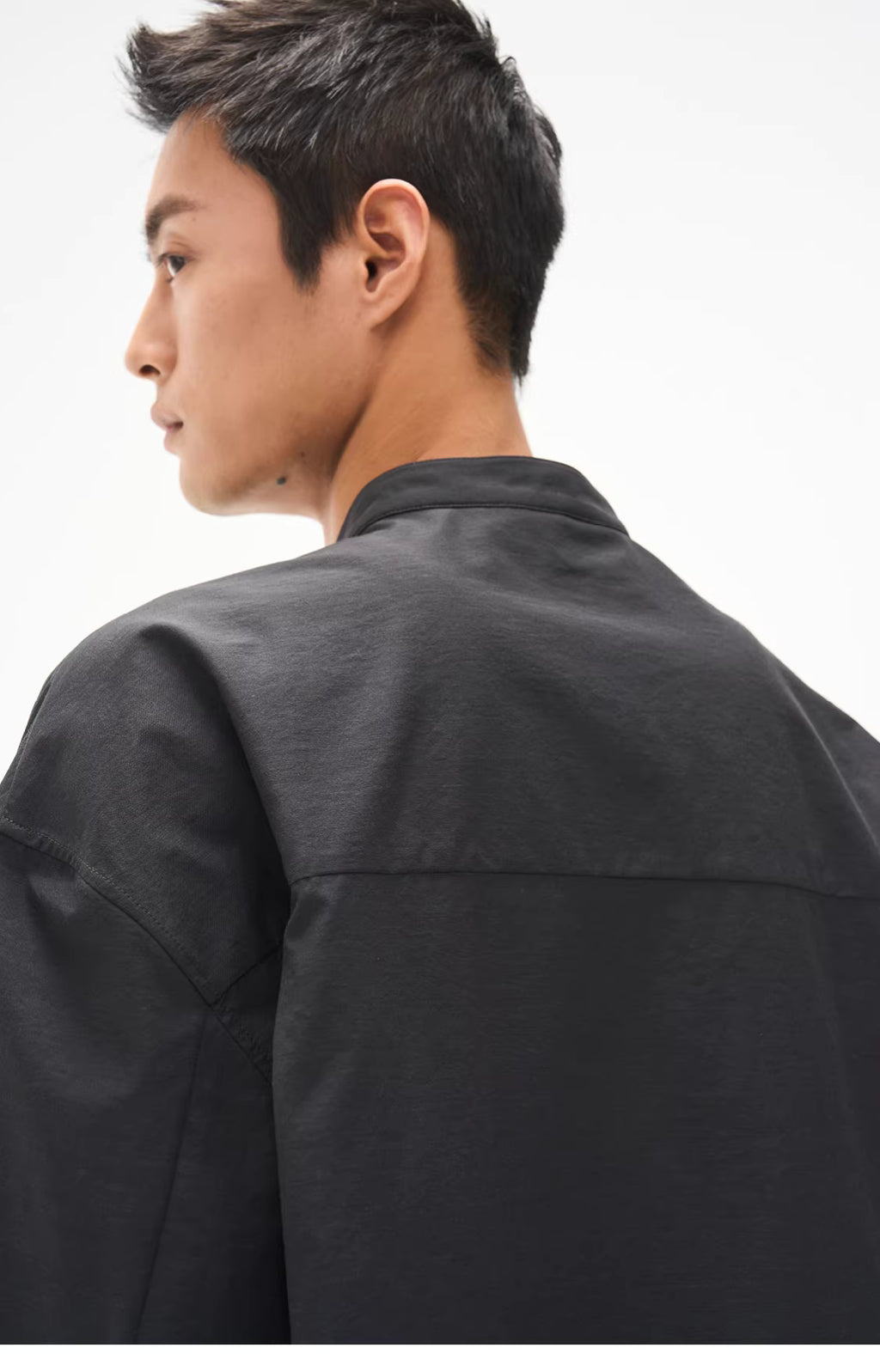 Micro-Topography Hooded Jacket